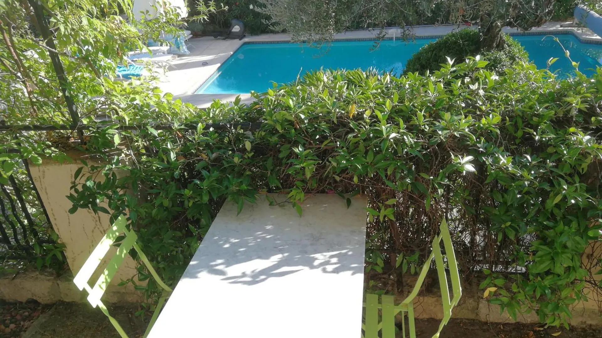 Appartement Lux 1 Chambre, Independant Dans Villa Art Deco, Piscine, Vue Mer & Grasse France